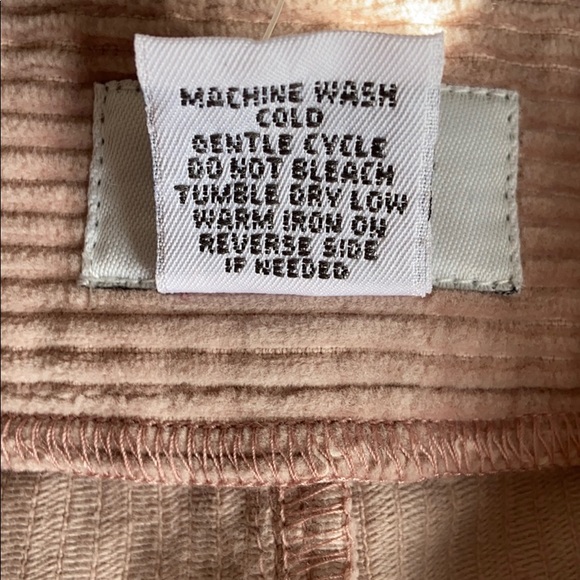 NWT Loft Pink Pleated Corduroy Skirt Size 6 - Picture 5 of 6